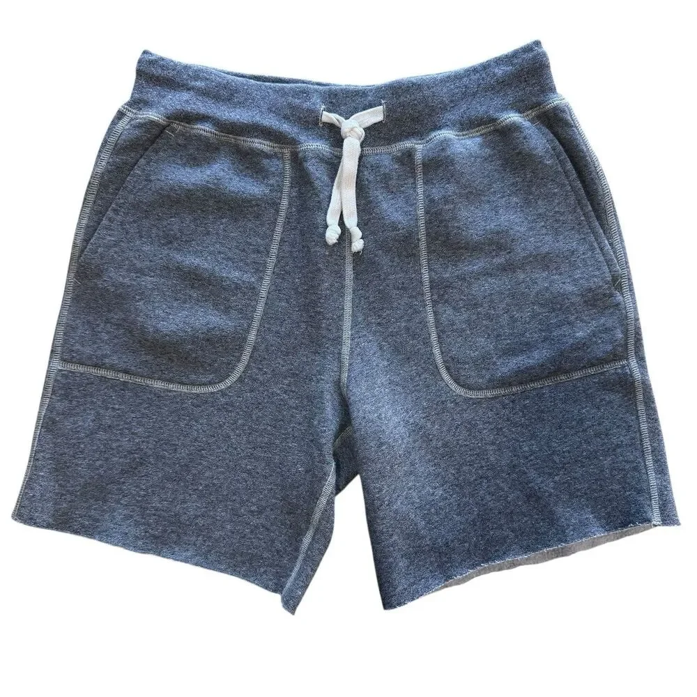 Todd Snyder Men’s Drawstring Sweat Shorts Gray Casual Lounge Sz. Small Pristine